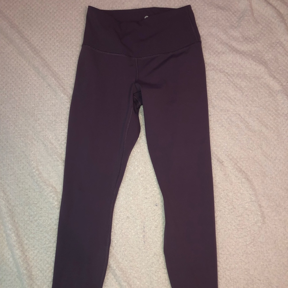 Purple athletic leggings!
